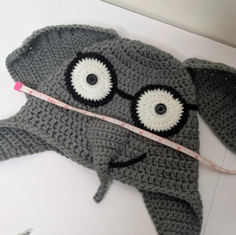 Piggie & Elephant Knit Hat 5-8